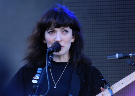 Elena Tonra of Daughter was among the performers at the 2015 Fall Boston Calling on City Hall Plaza.