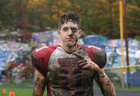 John Korte (11) scored in overtime to help Watertown beat host Stoneham, 16-8, on Saturday, Oct. 22, 2016. With the win, Raiders improved to 6-1 and earned a top seed in the MIAA Division 3 North playoffs.