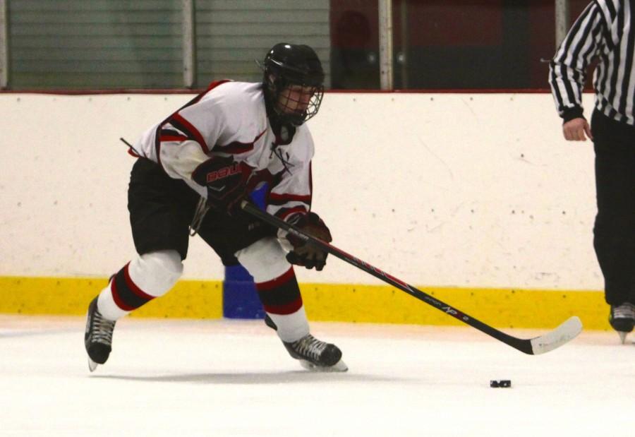 Tyler Gardiner scored twice Tuesday as the Watertown High boys hockey beat Wayland, 4-1, in the MIAA Division 3 North tournament. The Raiders return to the Chelmsford Forum on Friday, March 6, to play Bedford for the sectional title.