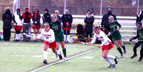 The Watertown High field hockey team beat Manchester-Essex, 4-0, on Saturday, Nov. 14, 2015, to win the Division 2 North sectional title and extend its unbeaten streak to 158 games.