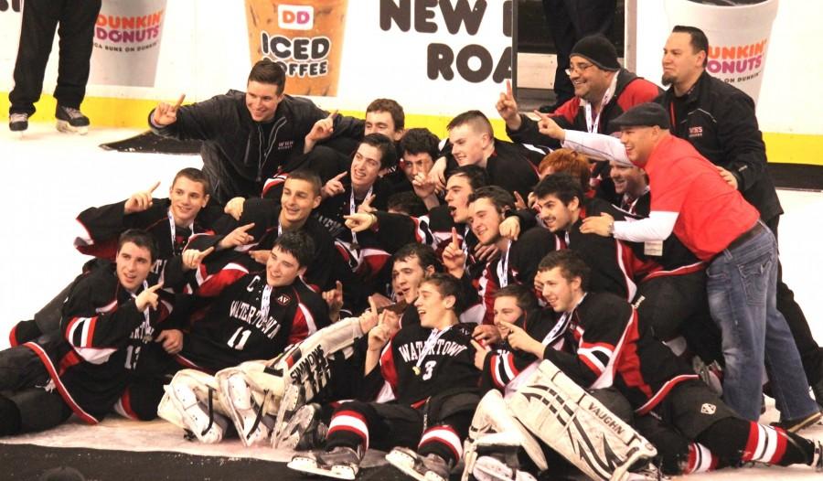 The last time the Watertown High hockey team played a game that counted was March 15, 2015, and the Raiders ended up on the TD Garden ice celebrating the Division 3 state championship.