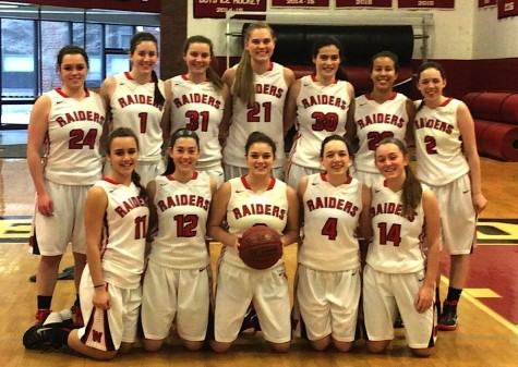 The 2015-2016 Watertown High School girls' basketball team. 