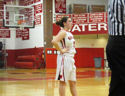 When the Watertown High girls' basketball team played Danvers in the Division 2 North tournament on Friday, March 4, it was the last home game for Raiders senior Michaela Antonellis. 