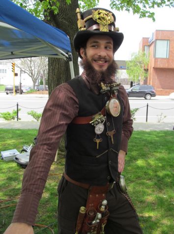 Dressing up is in fashion at the annual Watch City Steampunk Festival. This year's festival will be held May 7, 2016, once again on the Waltham Common. 