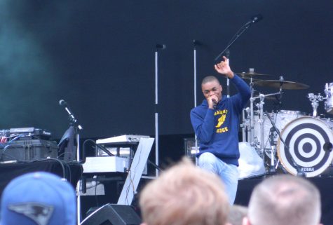 Vince Staples performed on Day 3 of Boston Calling 2016.