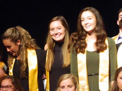 Watertown High School inducted 65 juniors and seniors into the National Honor Society during ceremonies Oct. 20, 2016. 