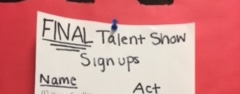 The Watertown High Talent Show will be held Wednesday, Oct. 18, at 7 p.m., in the auditorium, with tickets available at the door.