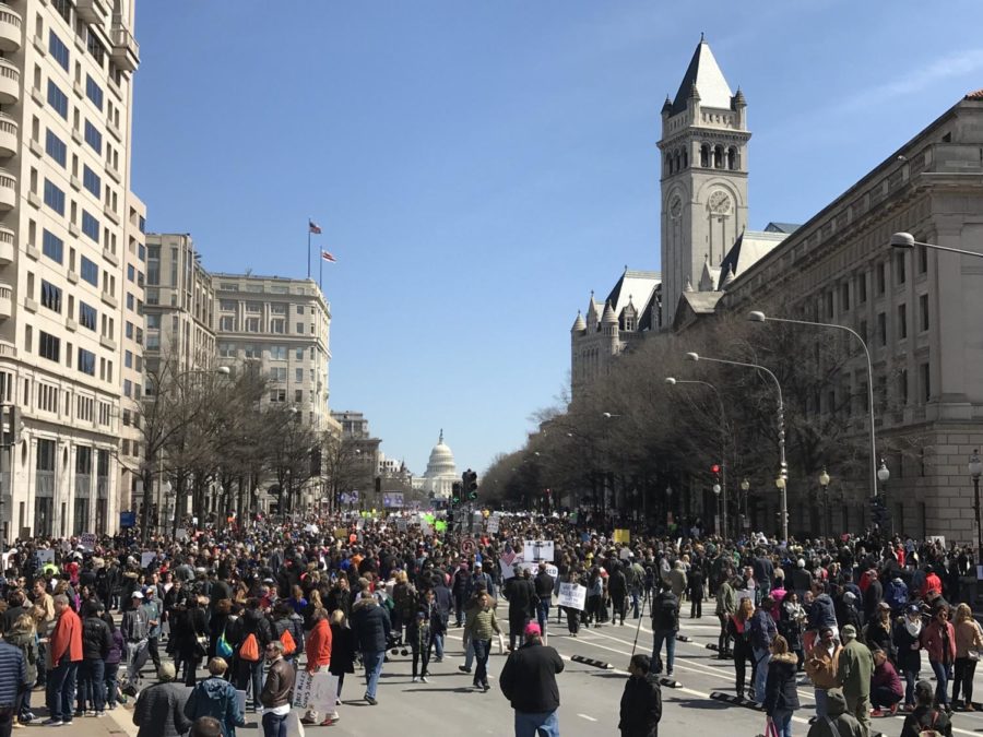 The March For Our Lives was held in Washington D.C. on March 24, 2018.