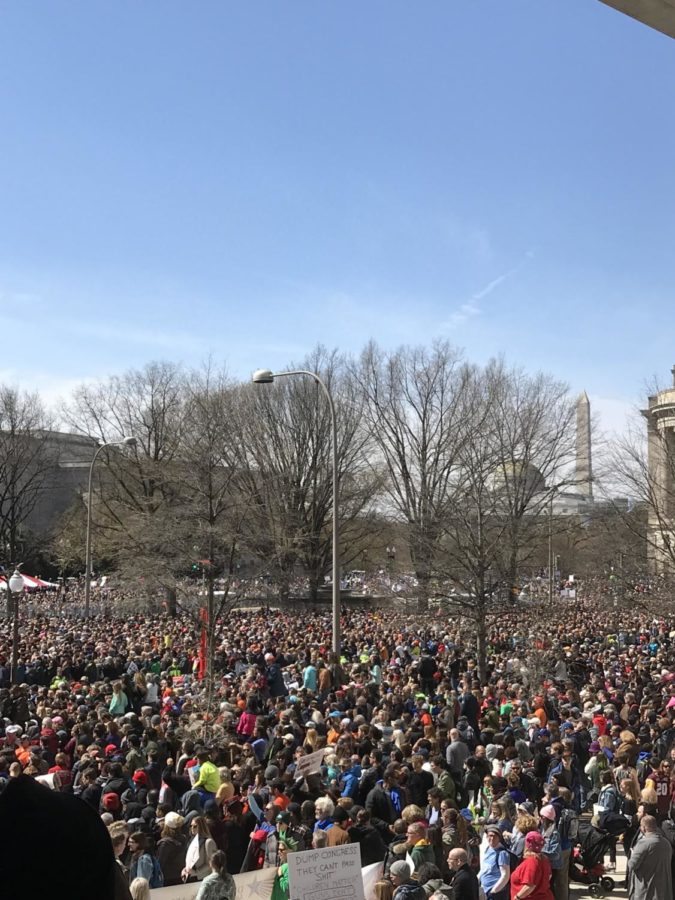 The March For Our Lives was held in Washington D.C. on March 24, 2018.