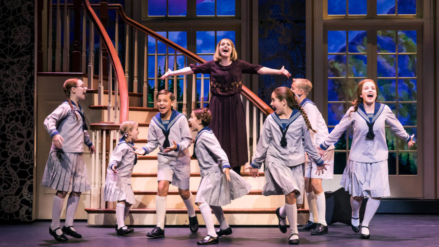 The stage version of The Sound of Music will be at the Boch Center in Boston through May 13.