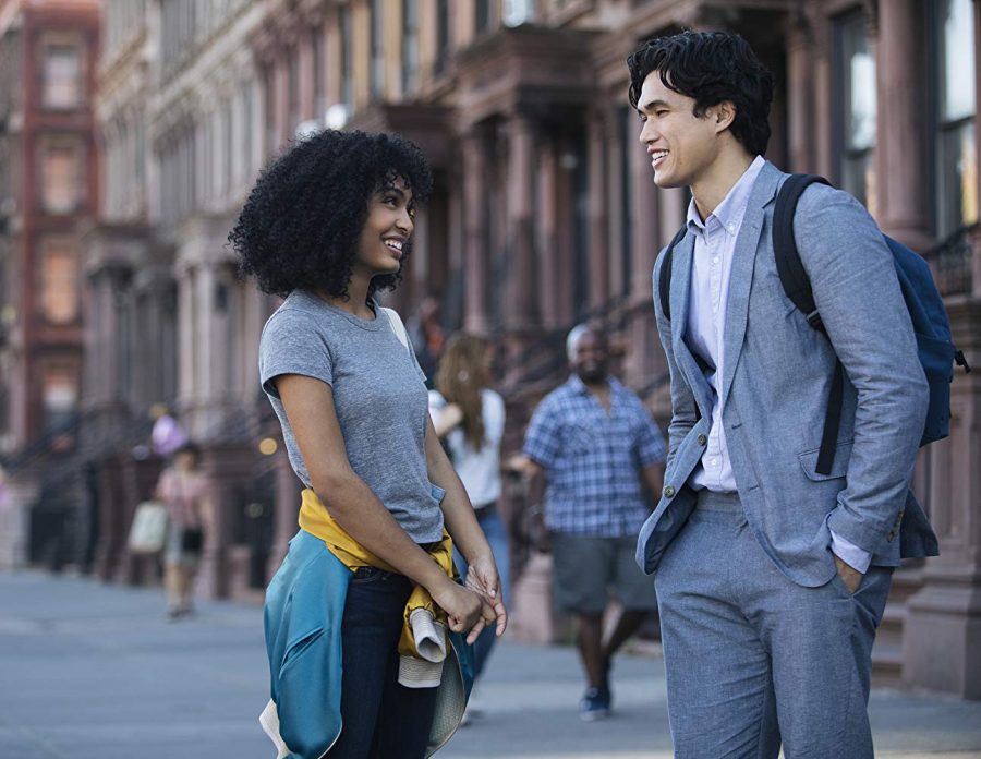 Yara Shahidi (left) and Charles Melton star in in The Sun Is Also a Star.