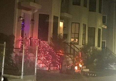 A home in Watertown, Mass., is decorated for Halloween 2020.