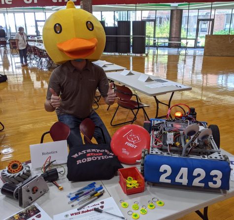 The Robotics team at Watertown High School is ready to take flight again with a whole new flock of students.