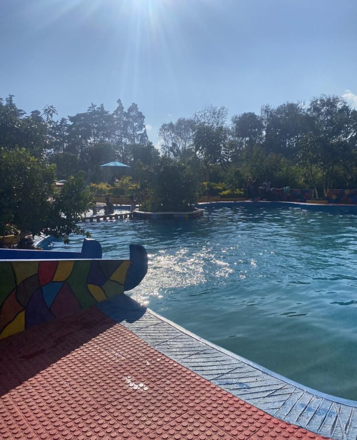 The pool at El Tejar on Jan. 2, 2022.