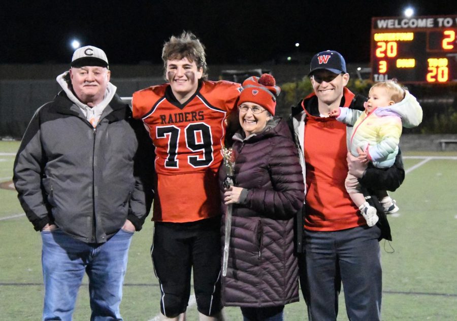 Scenes from Watertown Highs Senior Night game with Melrose on Friday, Oct. 28, 2022. Watertown lost, 28-16, in the last regular-season game this year. 